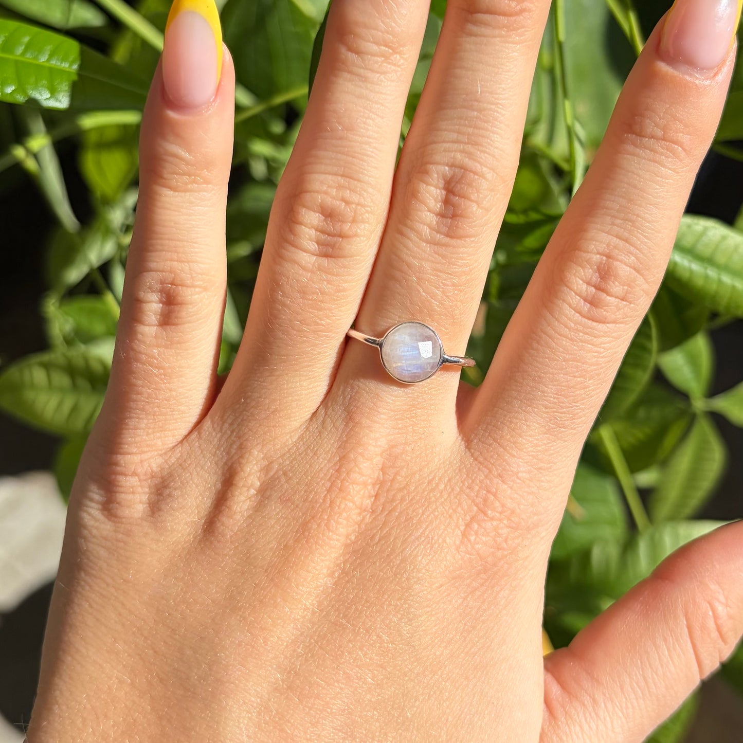 Bague pierre de lune