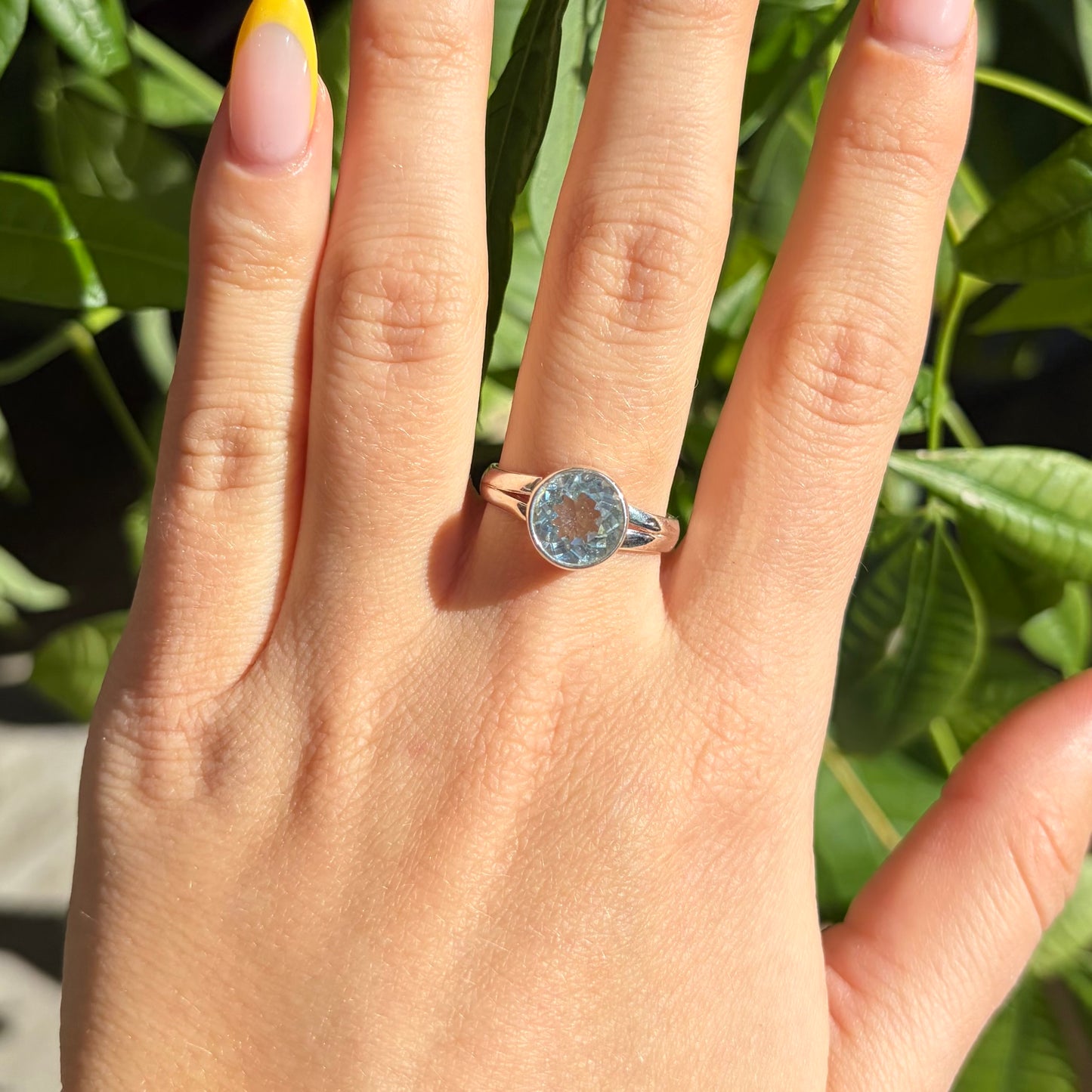 Bague topaze
