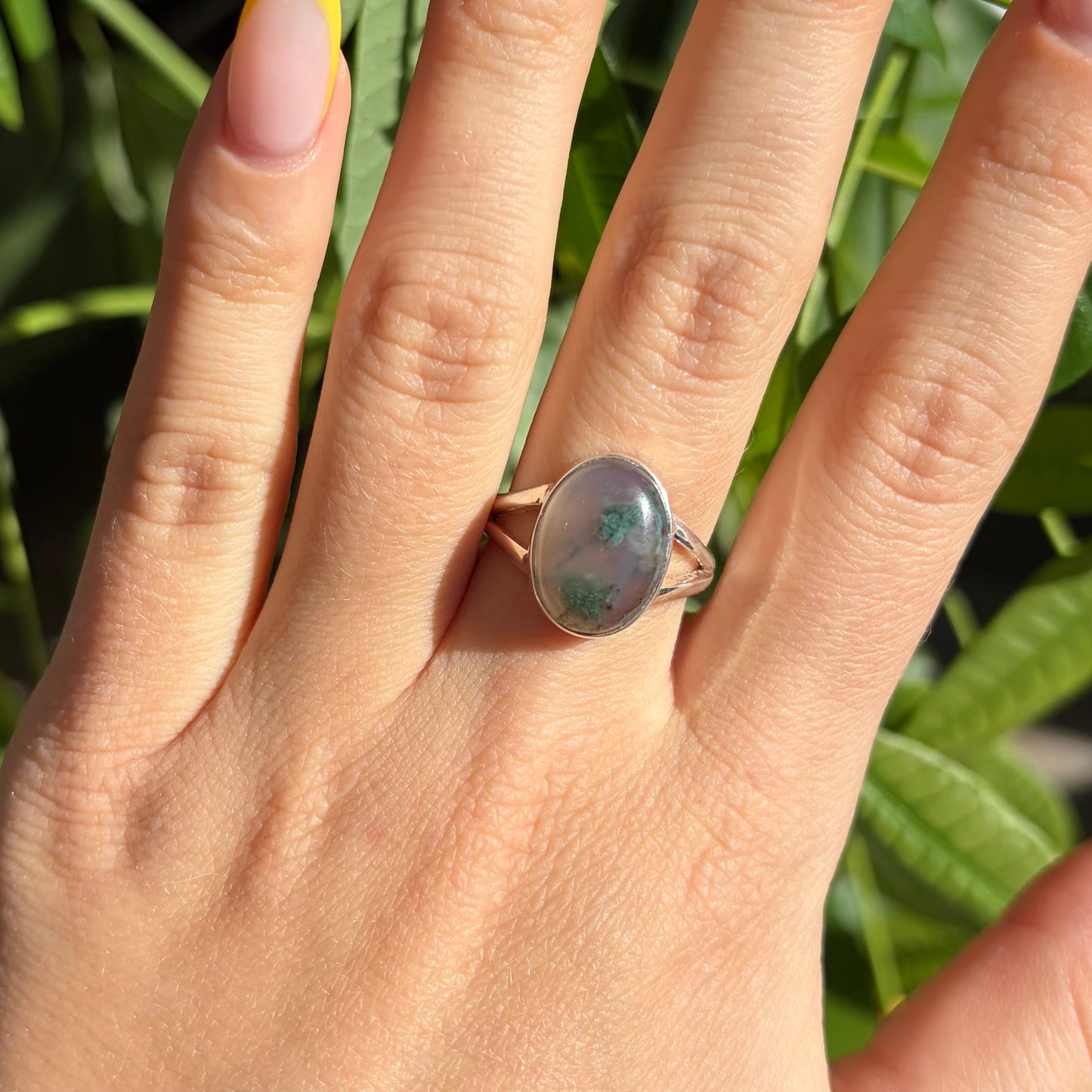 Bague agate mouse