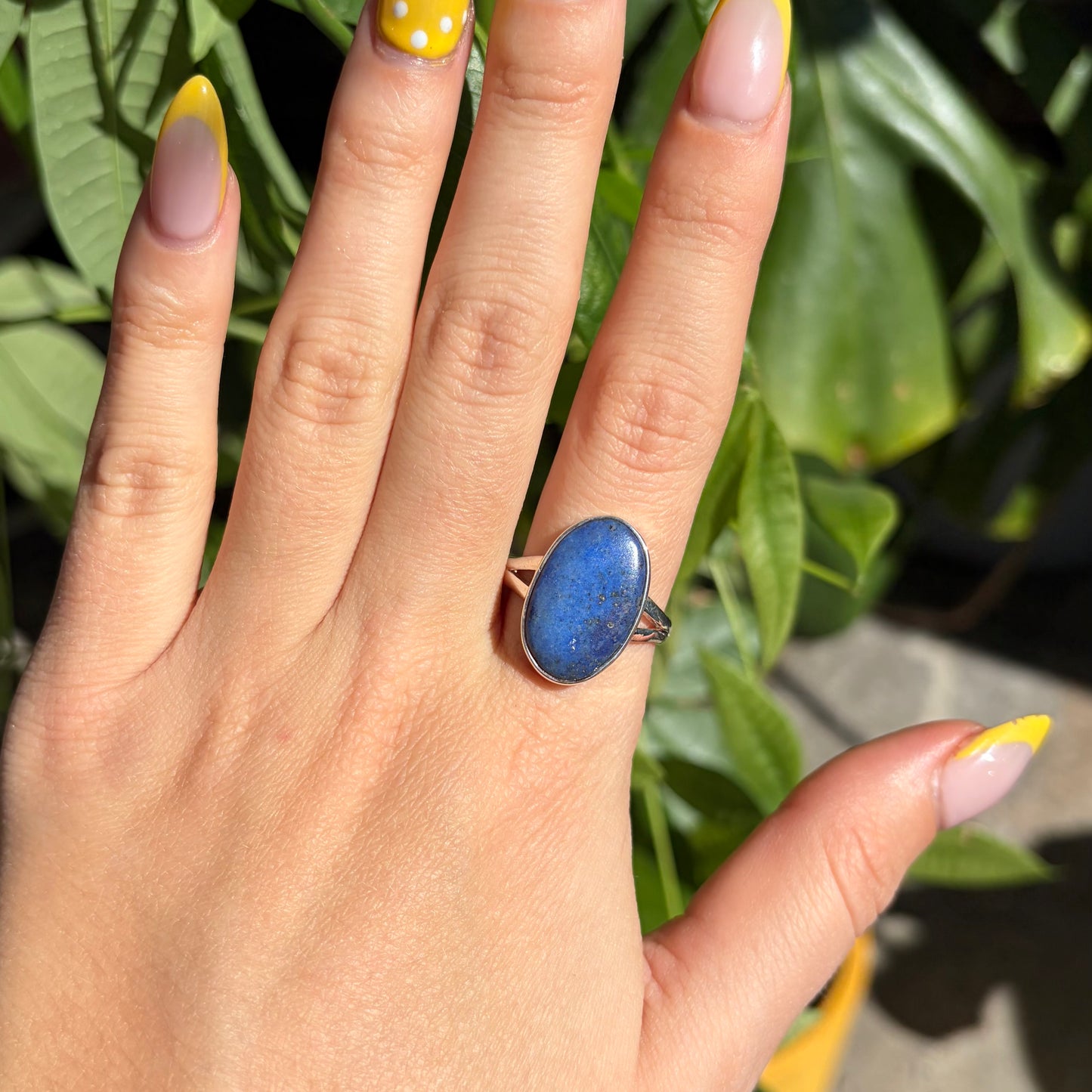 Bague lapis-lazuli