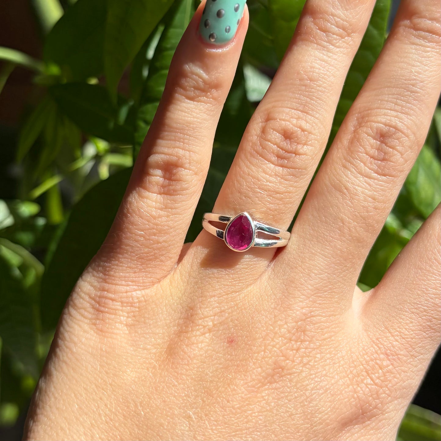 Bague rubis