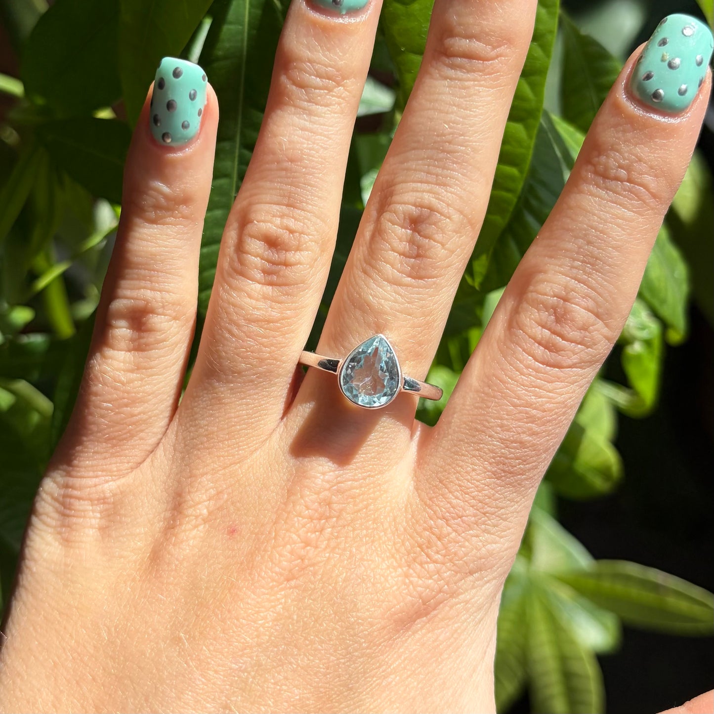 Bague topaze