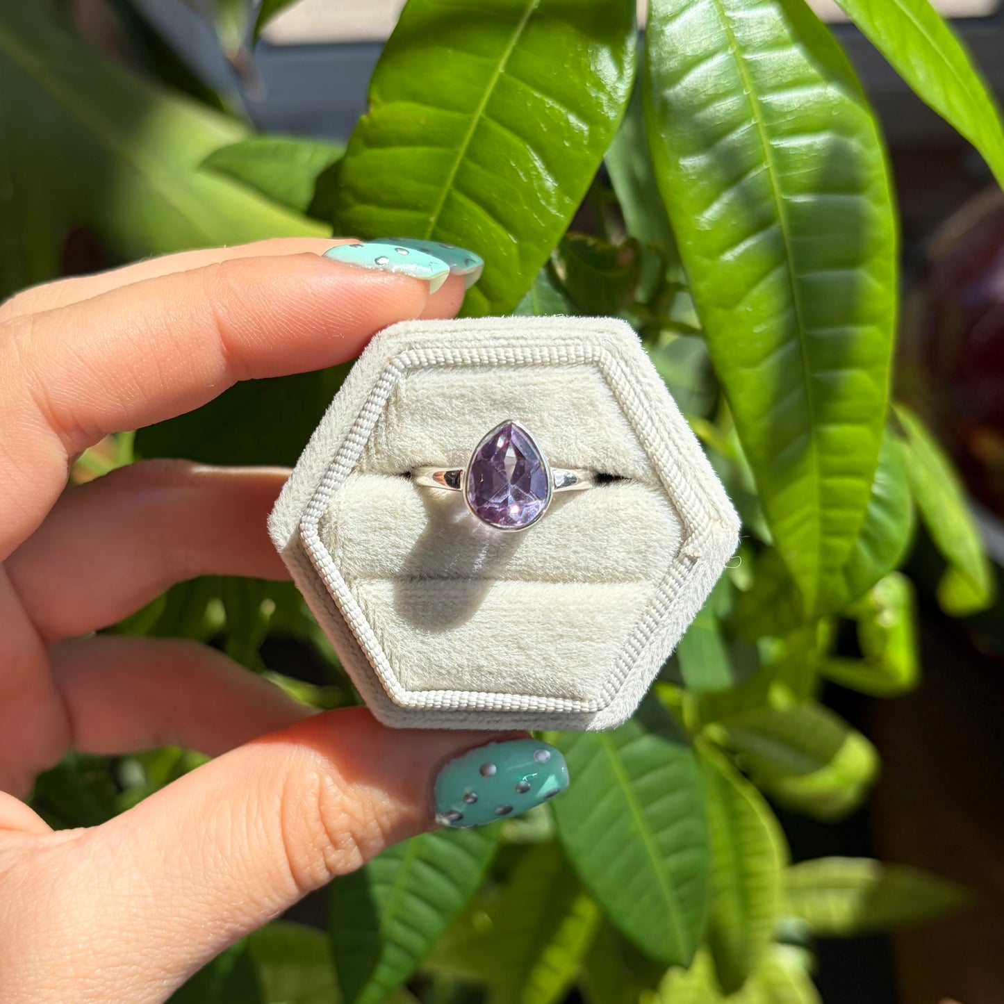 Bague alexandrite