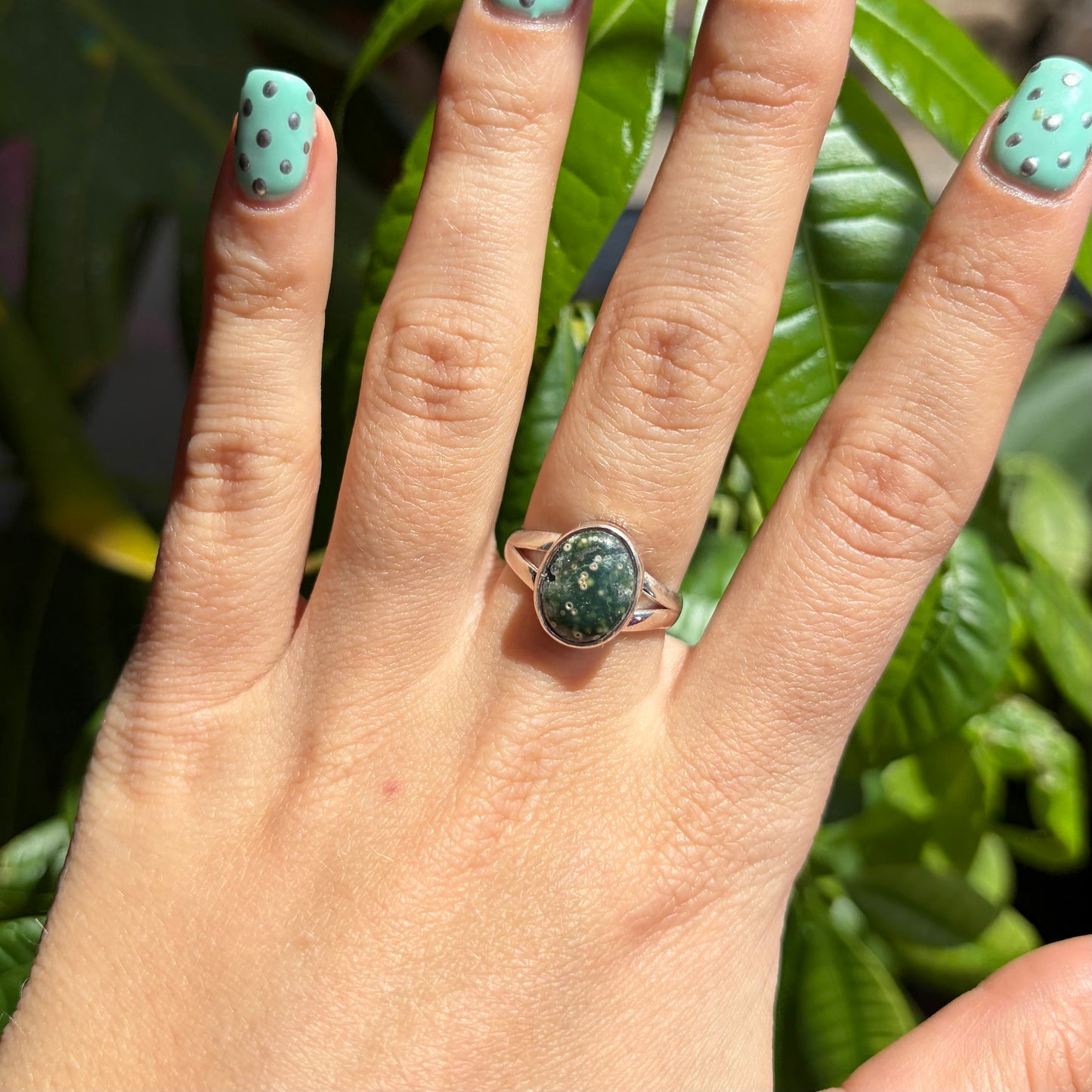 Bague jaspe