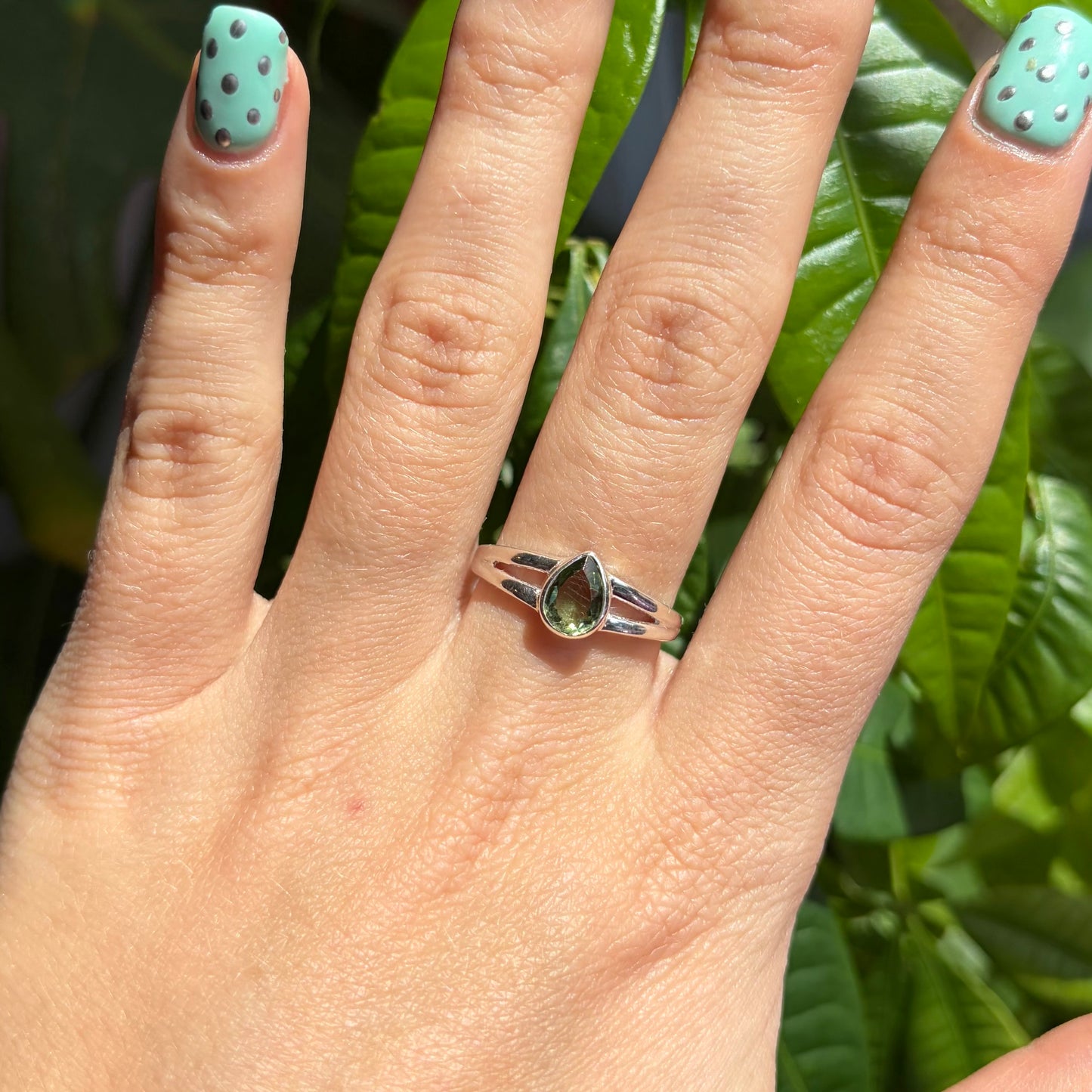Bague moldavite