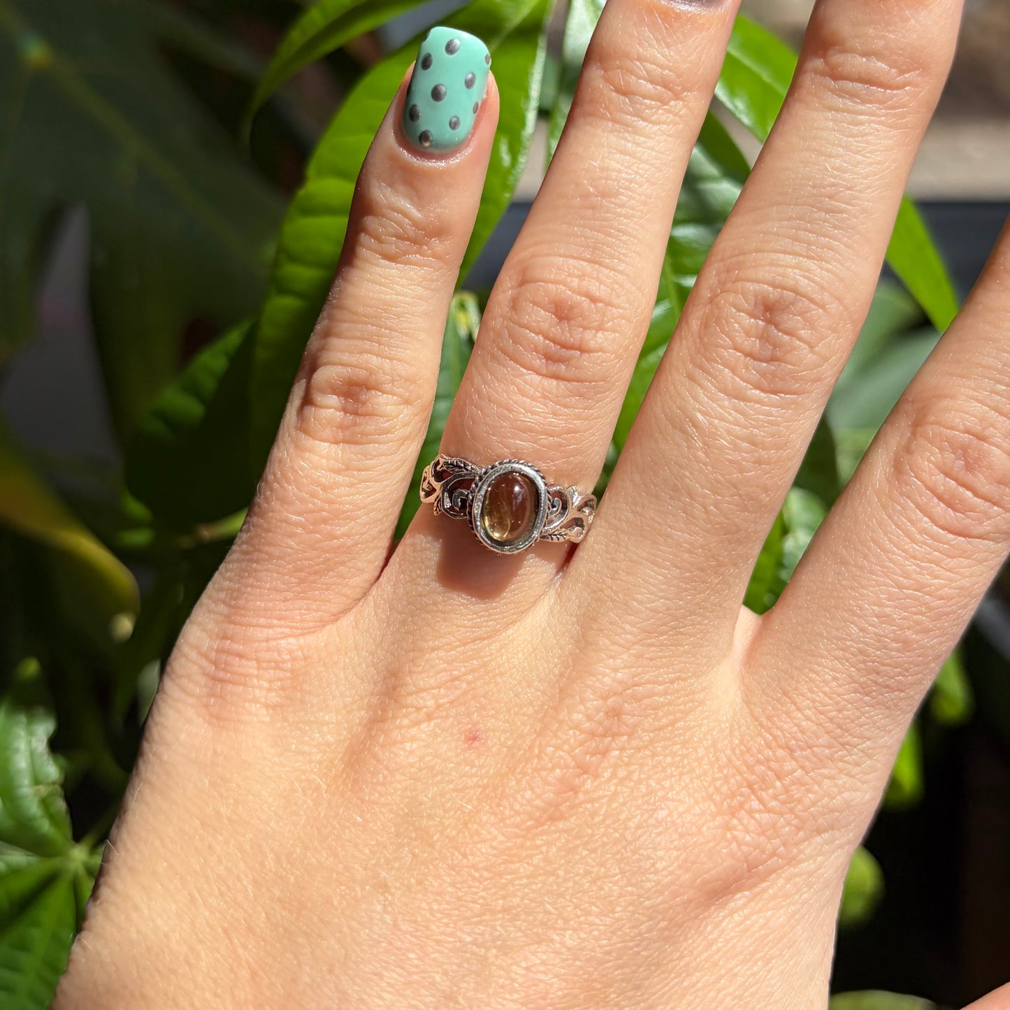 Bague citrine
