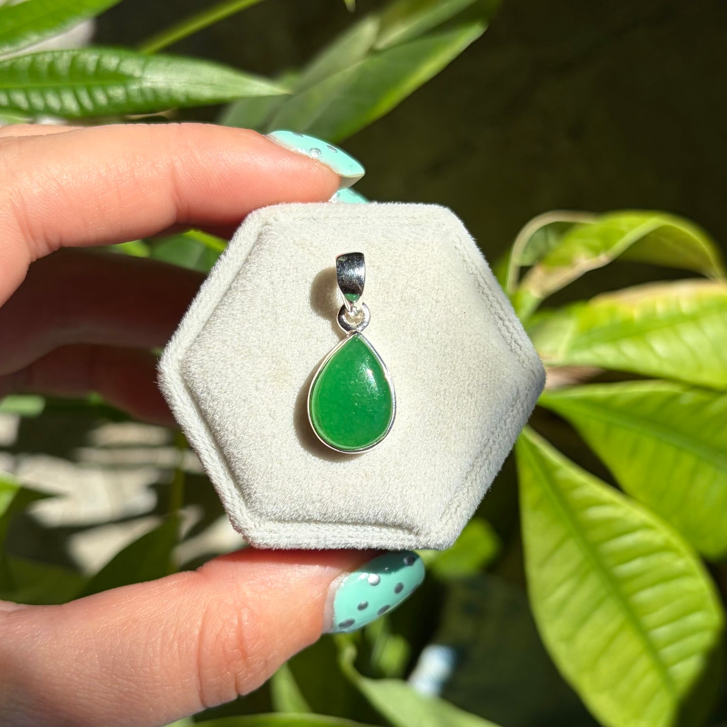 Pendentif jade