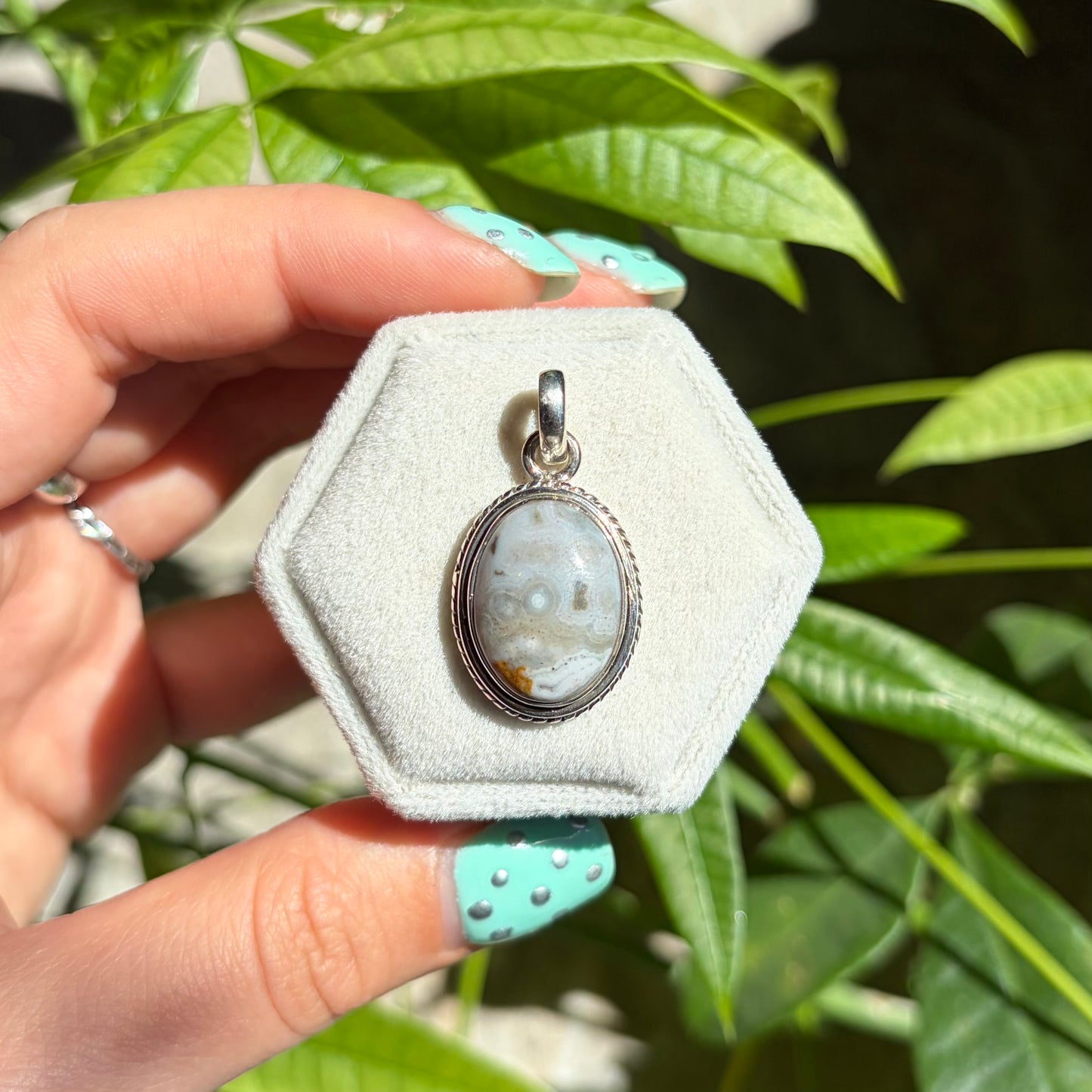 Pendentif jaspe