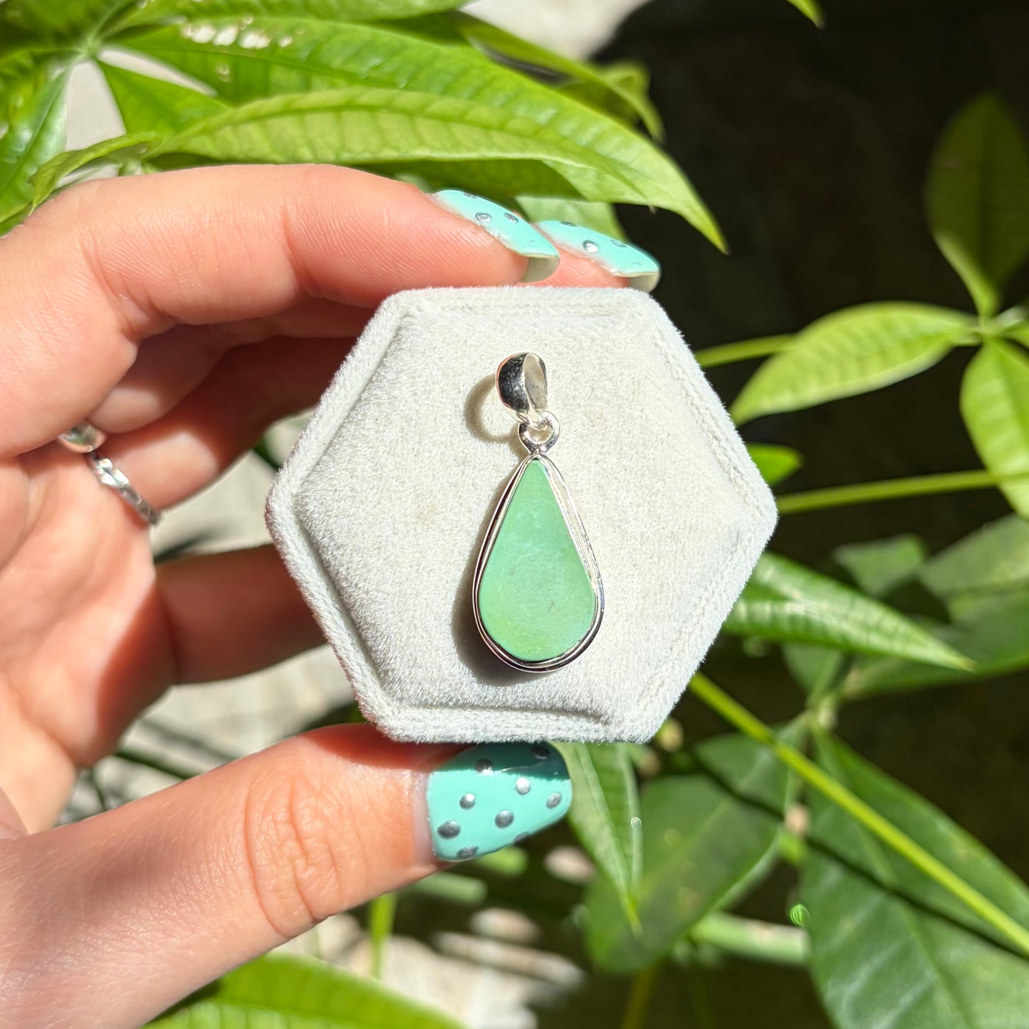 Pendentif turquoise