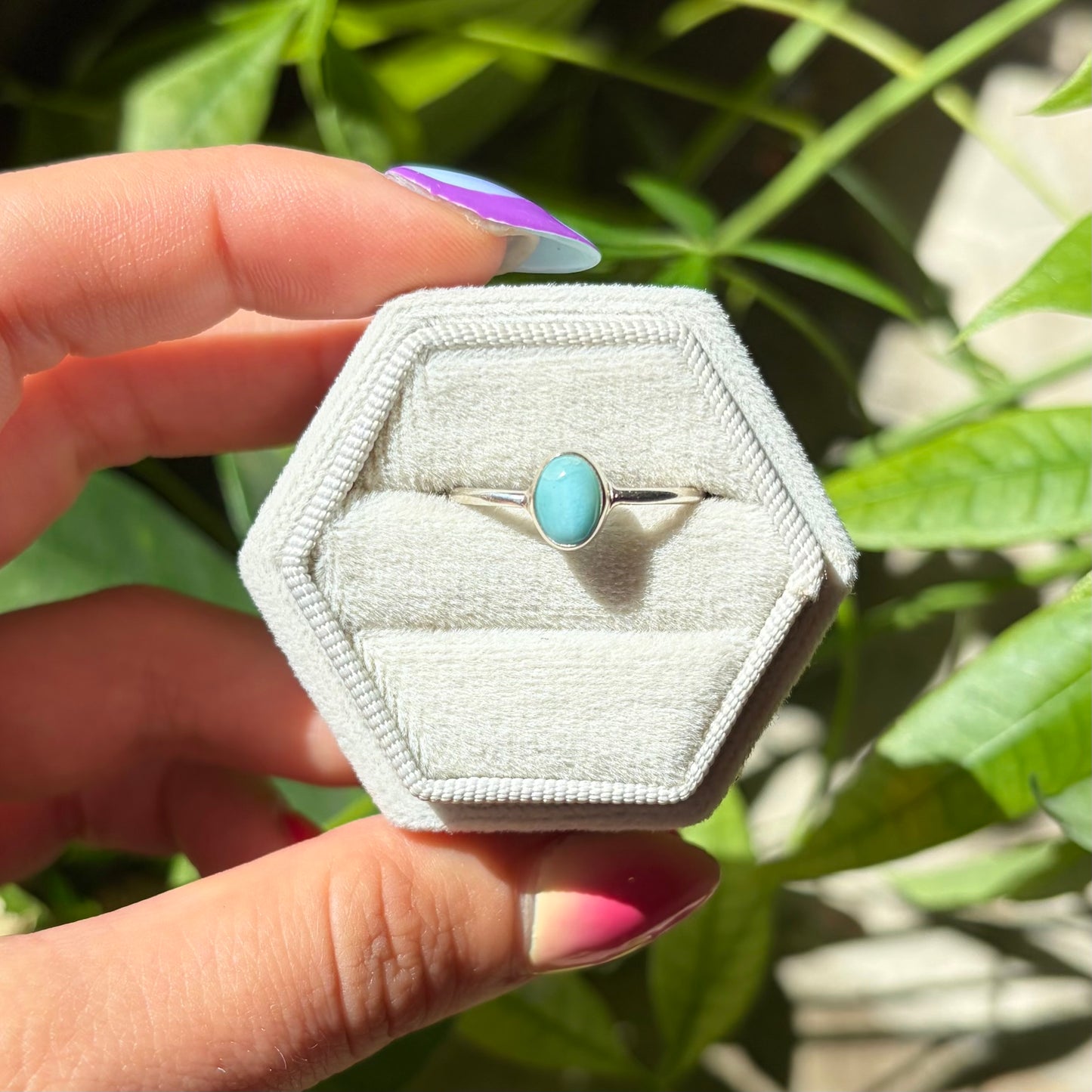 Bague larimar