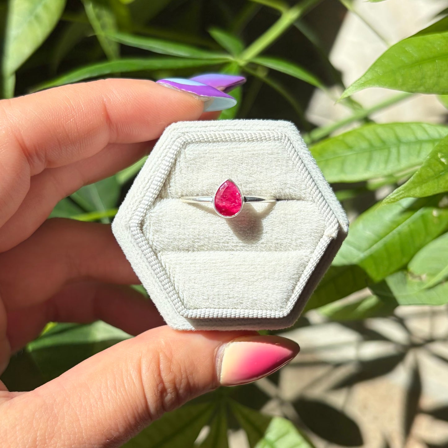 Bague rubis