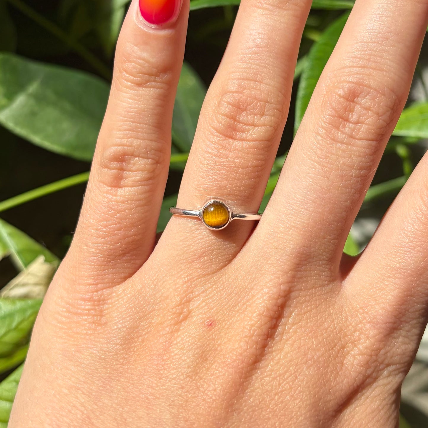 Bague oeil de tigre