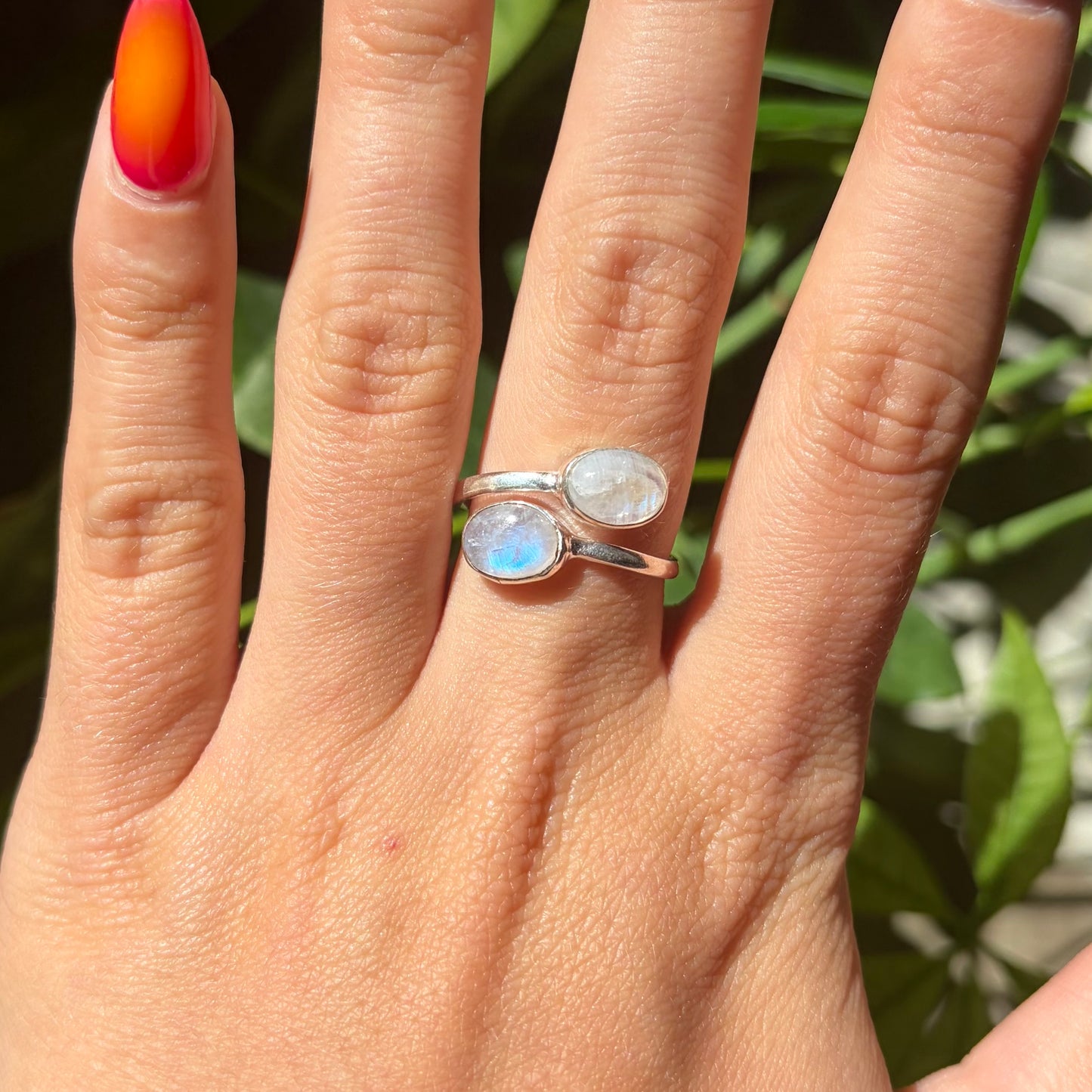 Bague pierre de lune