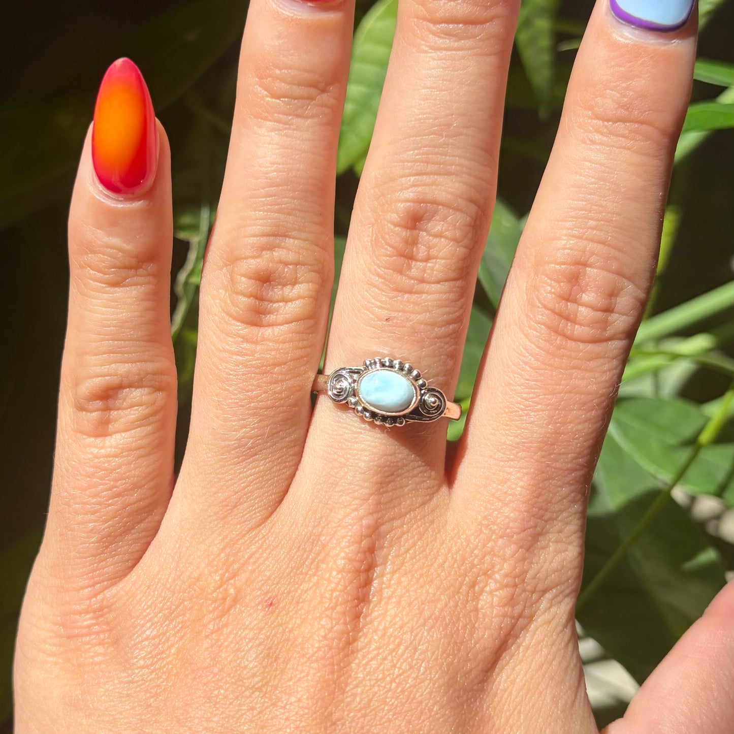 Bague larimar