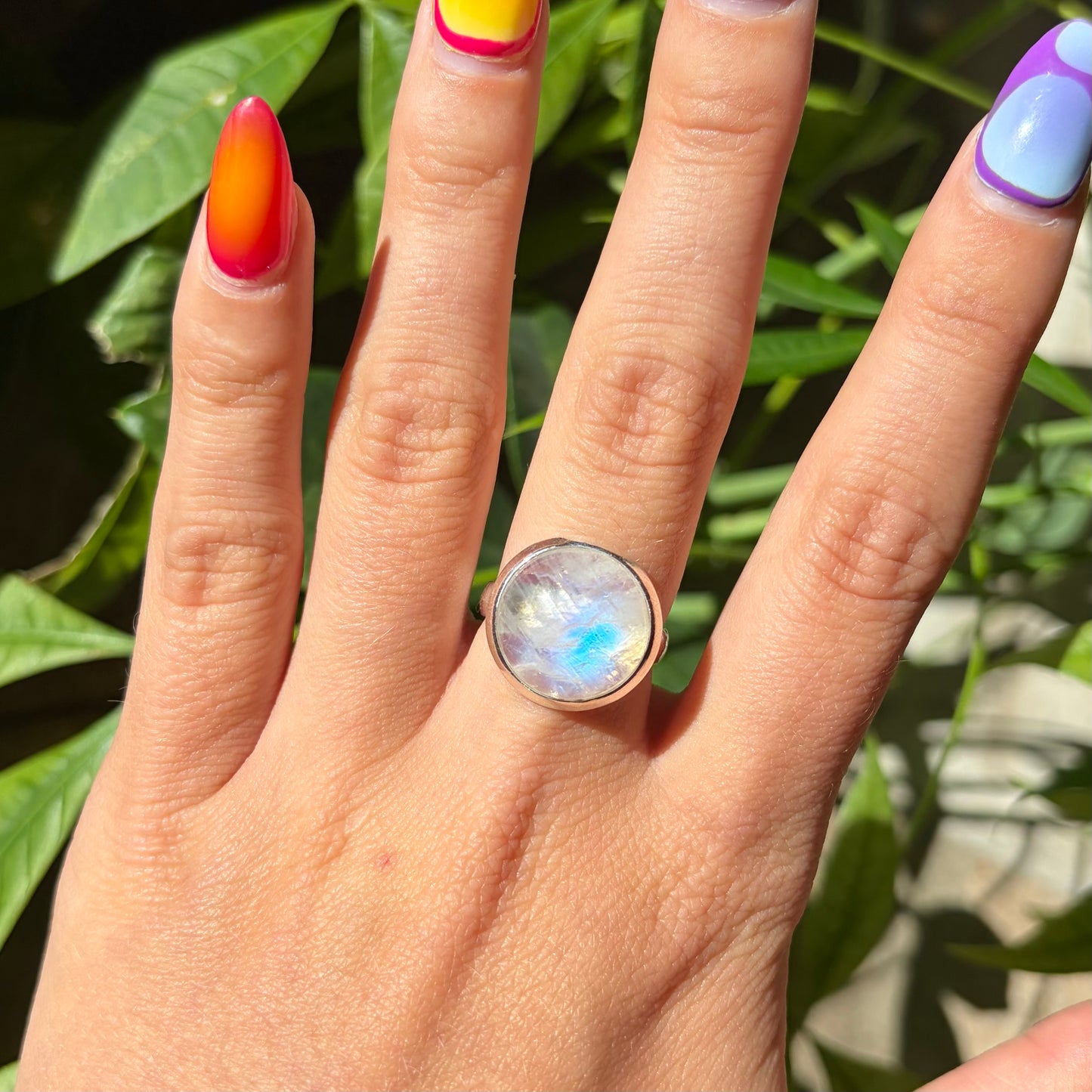 Bague pierre de lune