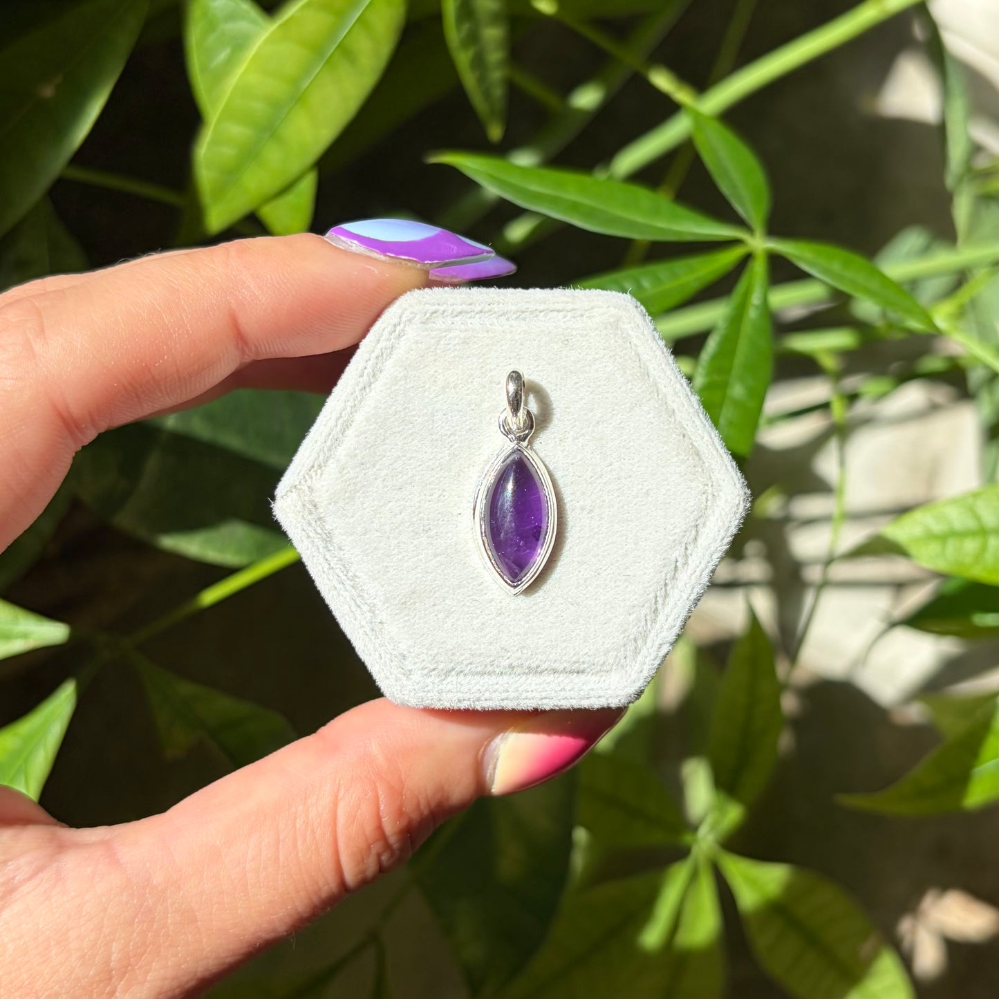 Pendentif améthyste
