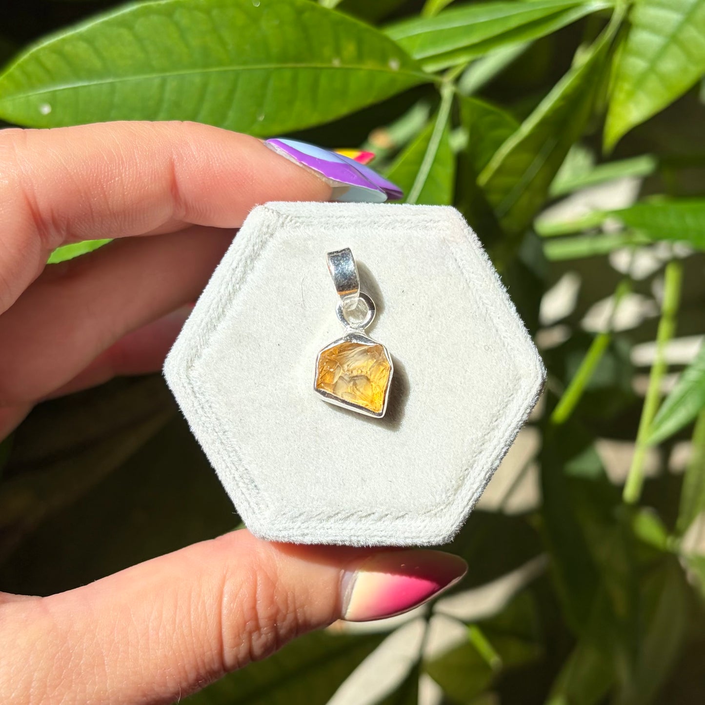 Pendentif citrine