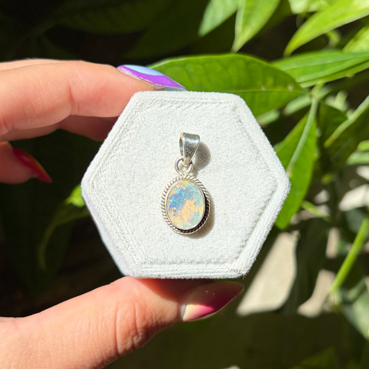 Pendentif opale
