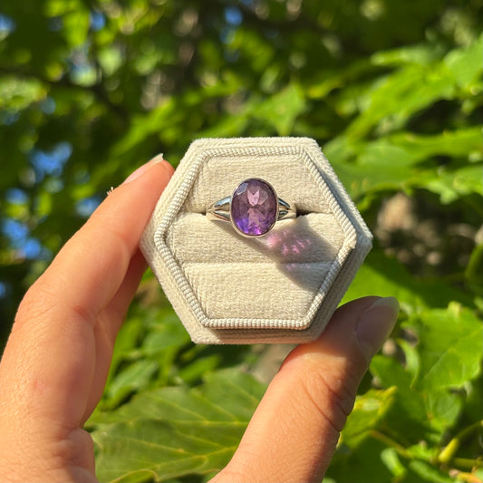 Bague améthyste