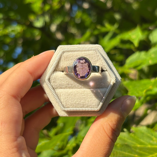 Bague améthyste