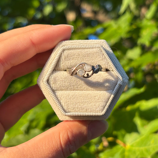 Bague pierre de lune