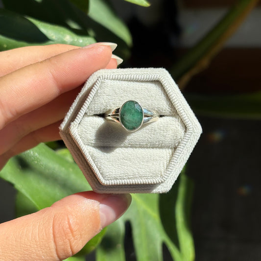 Bague émeraude