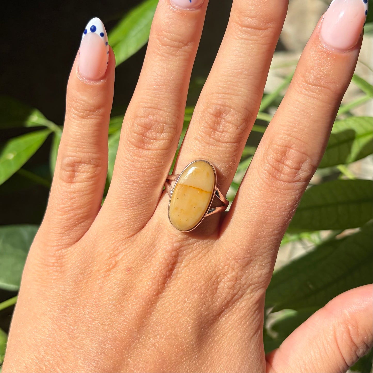 Bague mookaïte