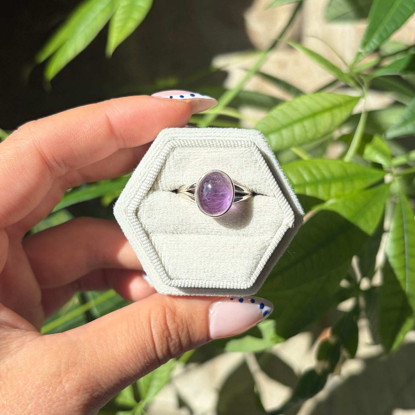Bague améthyste