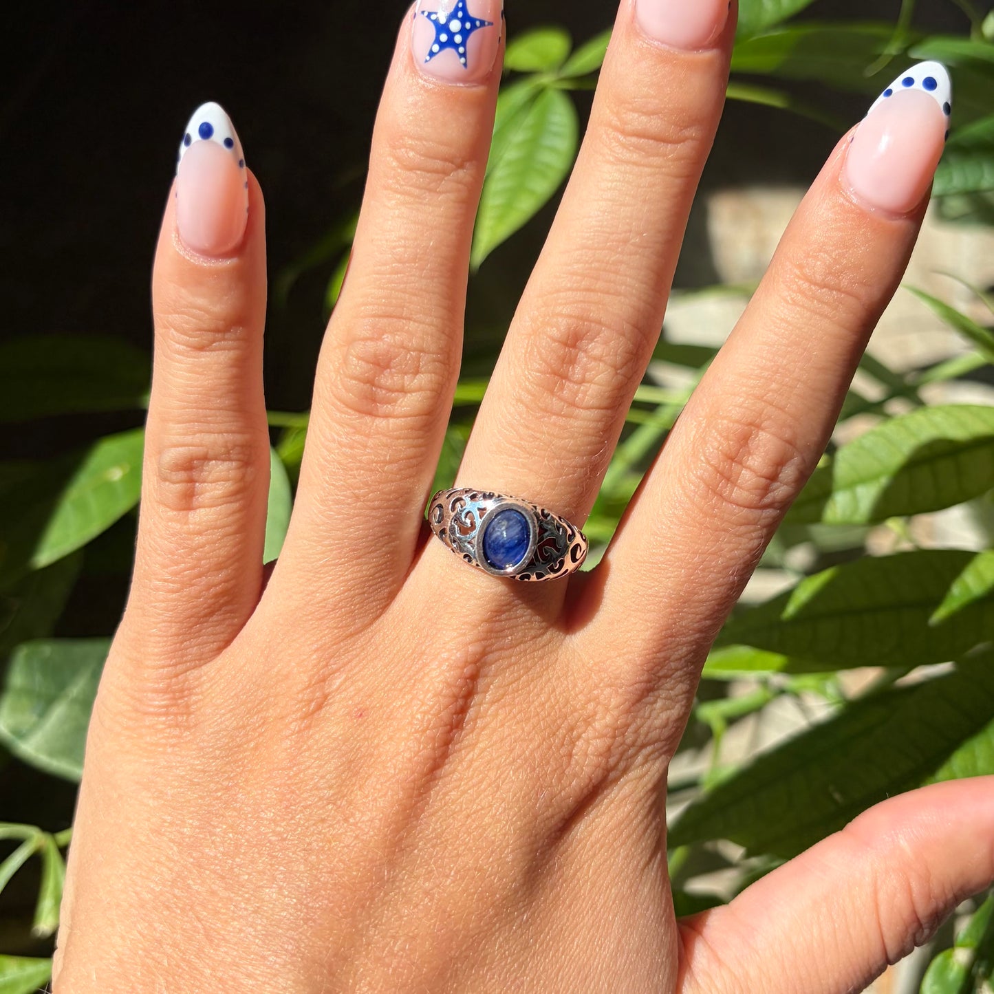 Bague saphir