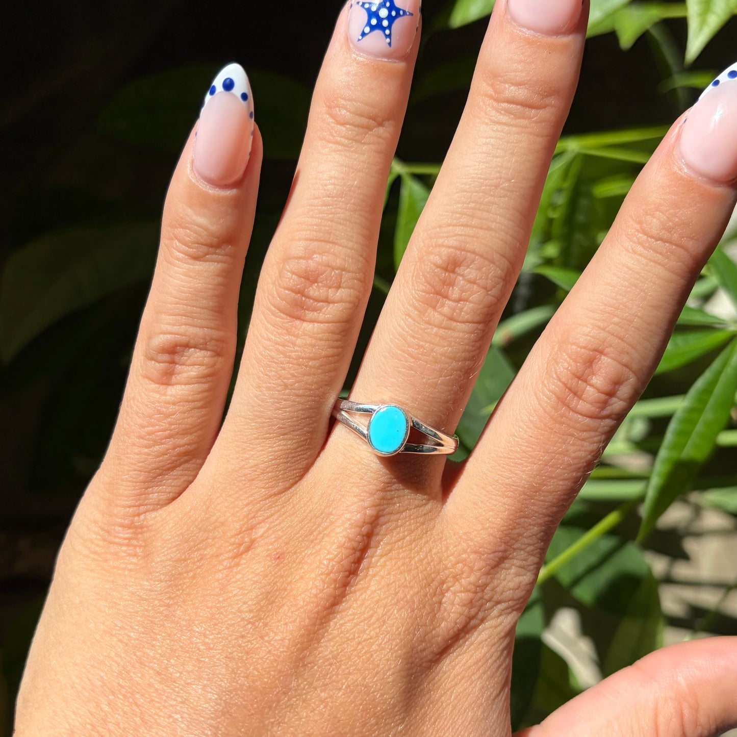 Bague turquoise
