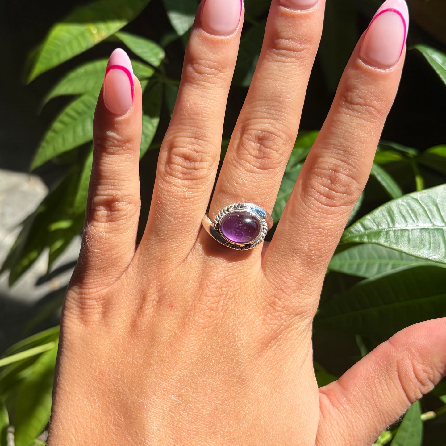 Bague améthyste