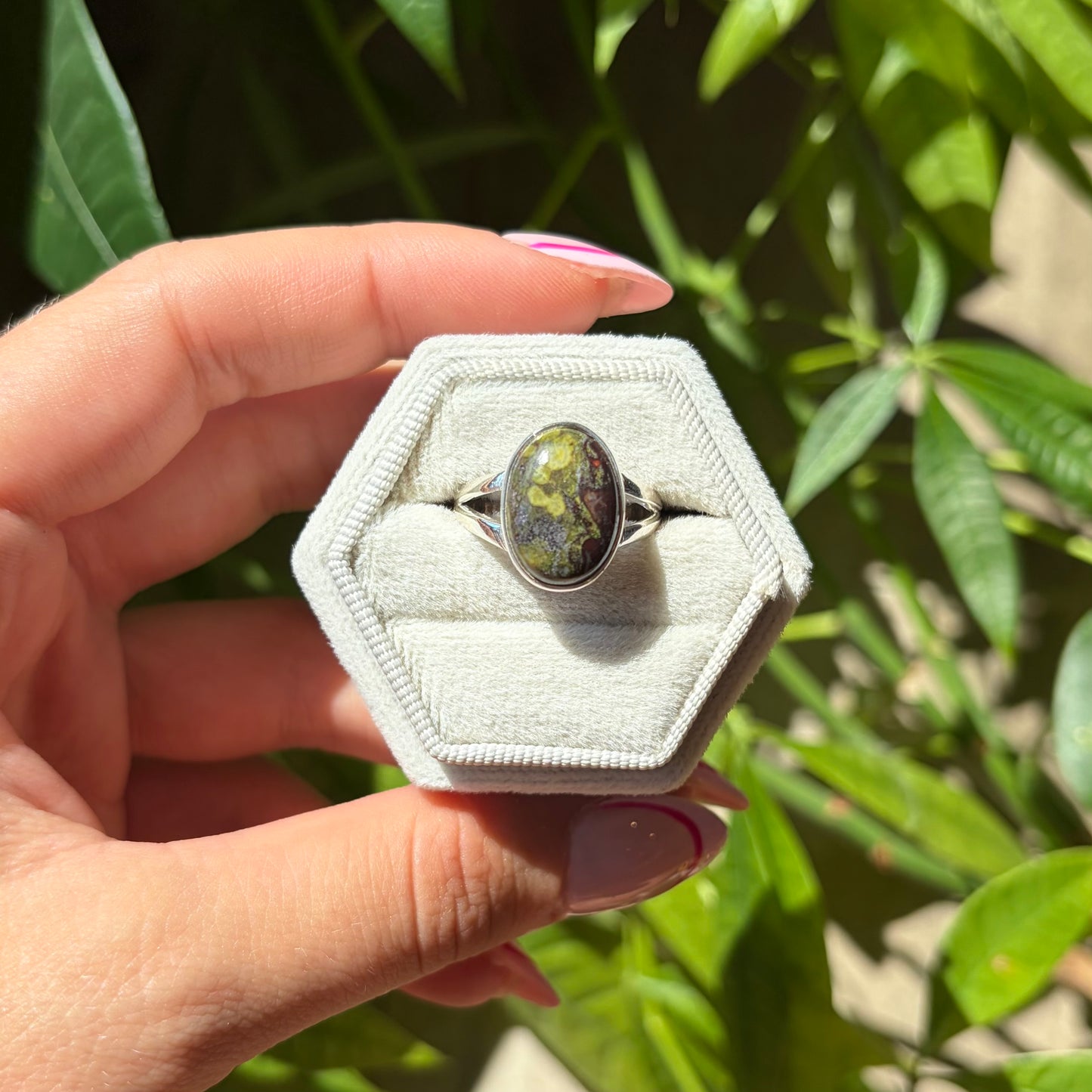 Bague sang de dragon