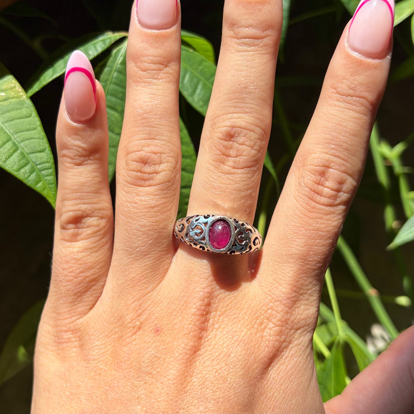 Bague rubis