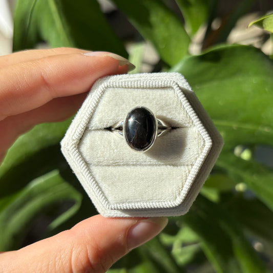 Bague shungite
