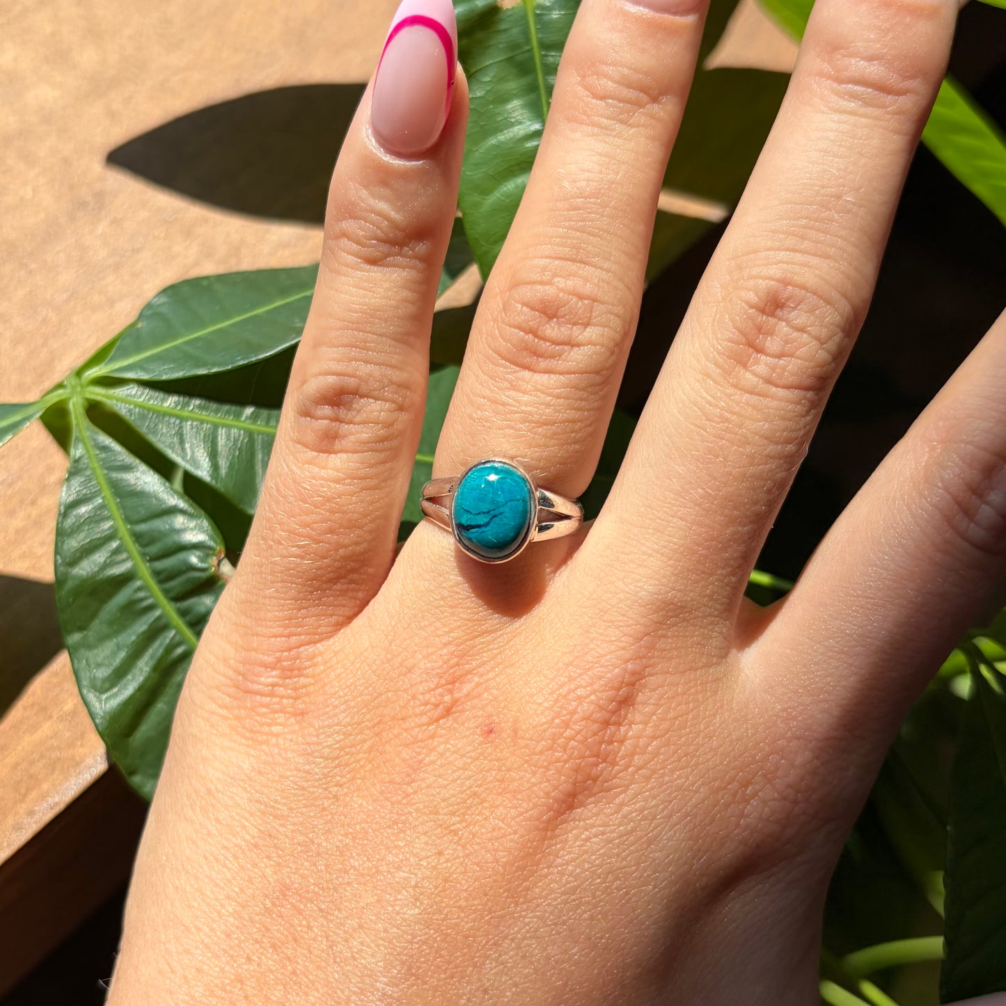 Bague chrysocolle