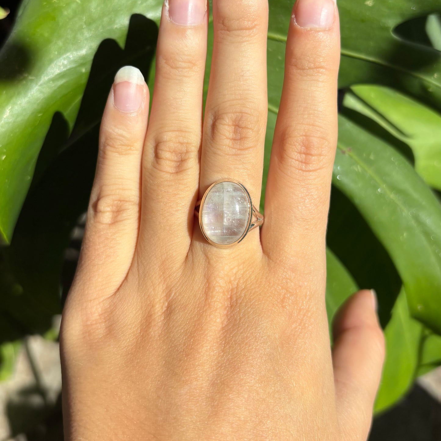 Bague pierre de lune