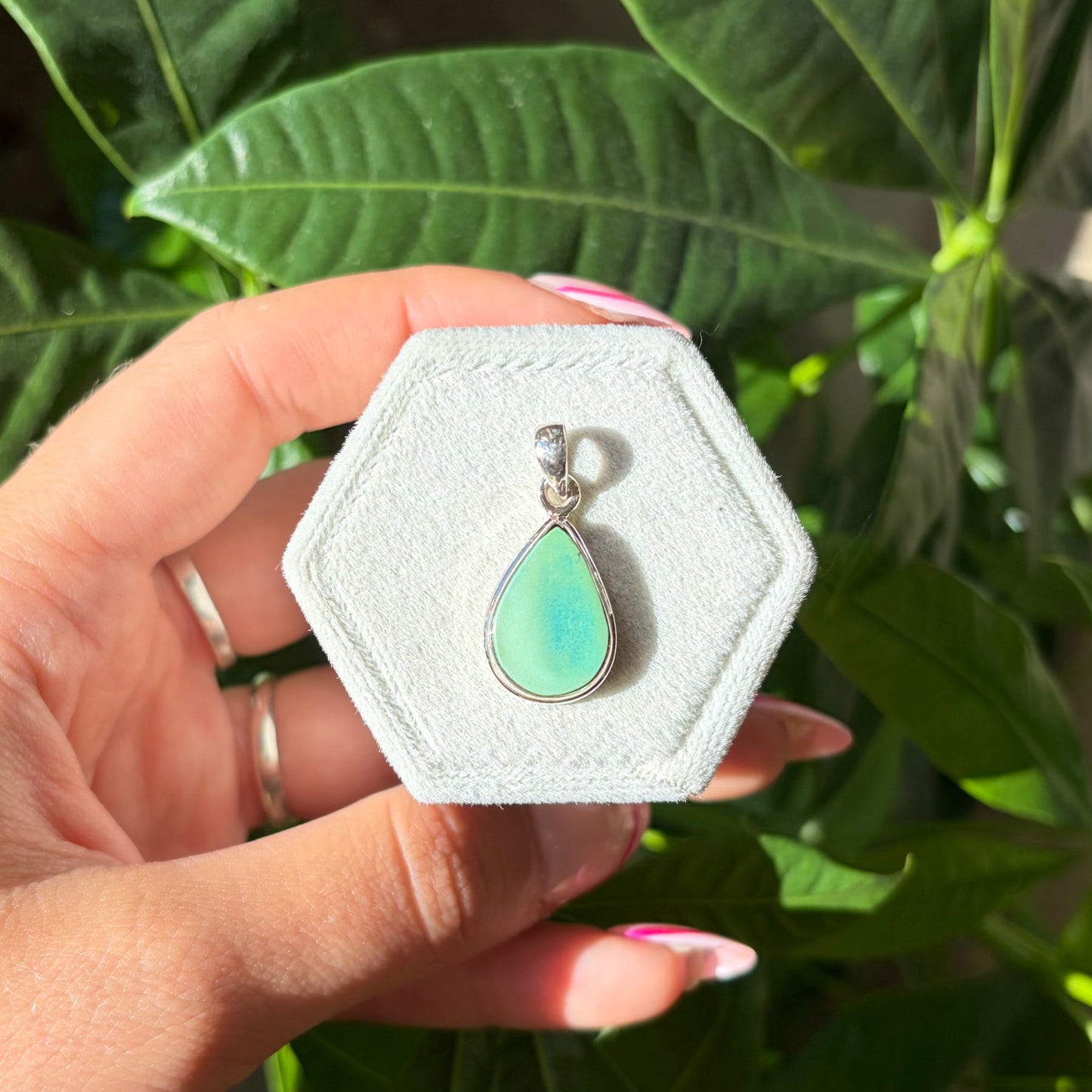 Pendentif turquoise