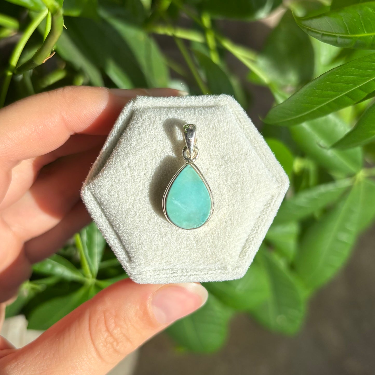 Pendentif turquoise