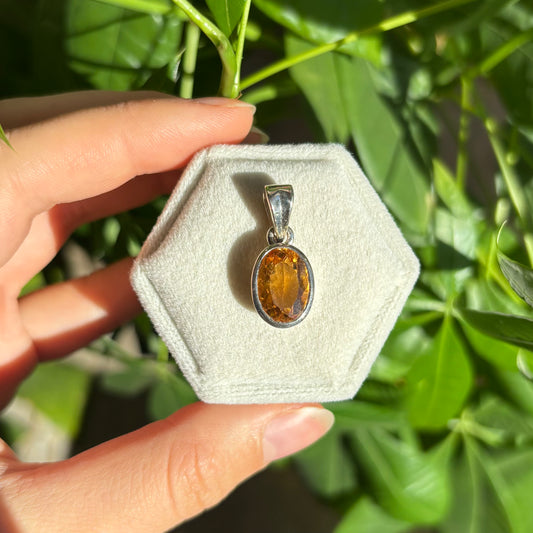 Pendentif citrine