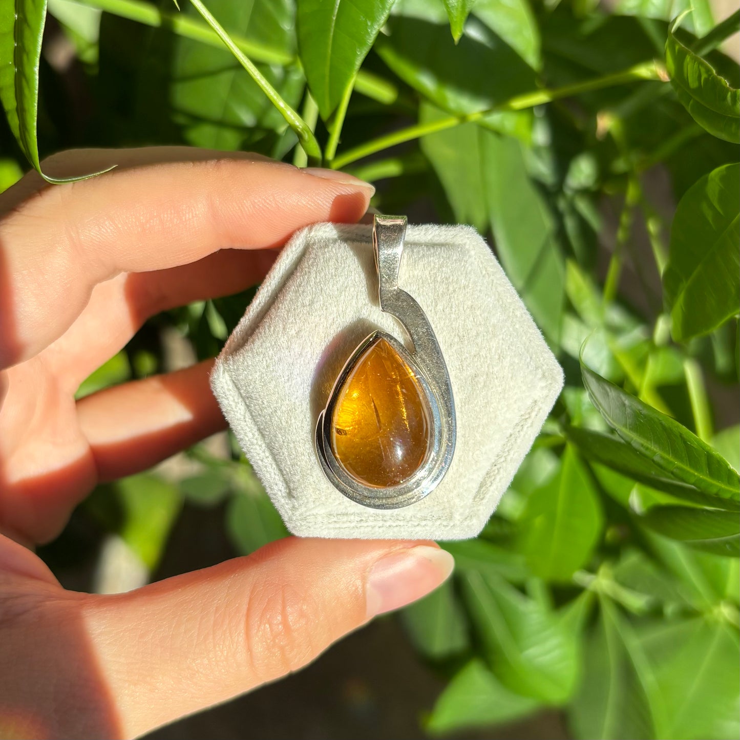 Pendentif citrine