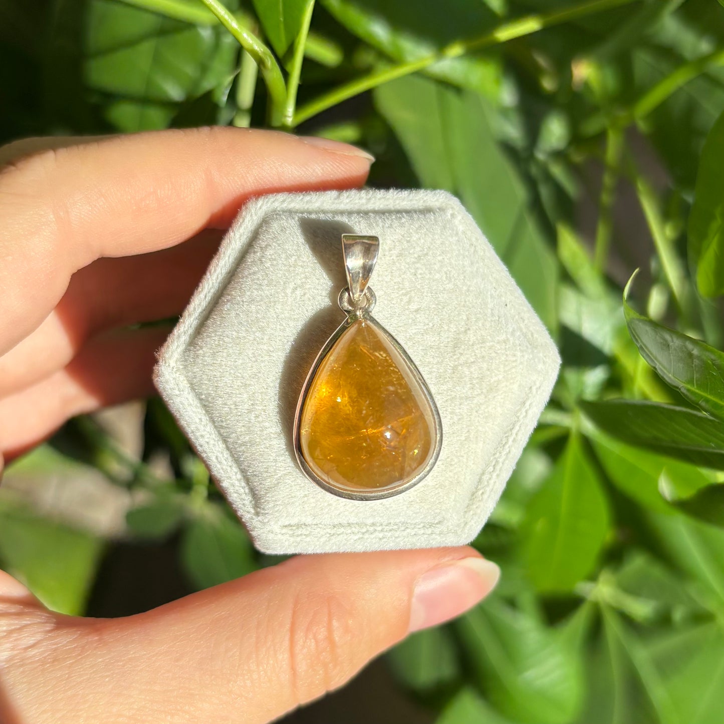 Pendentif citrine