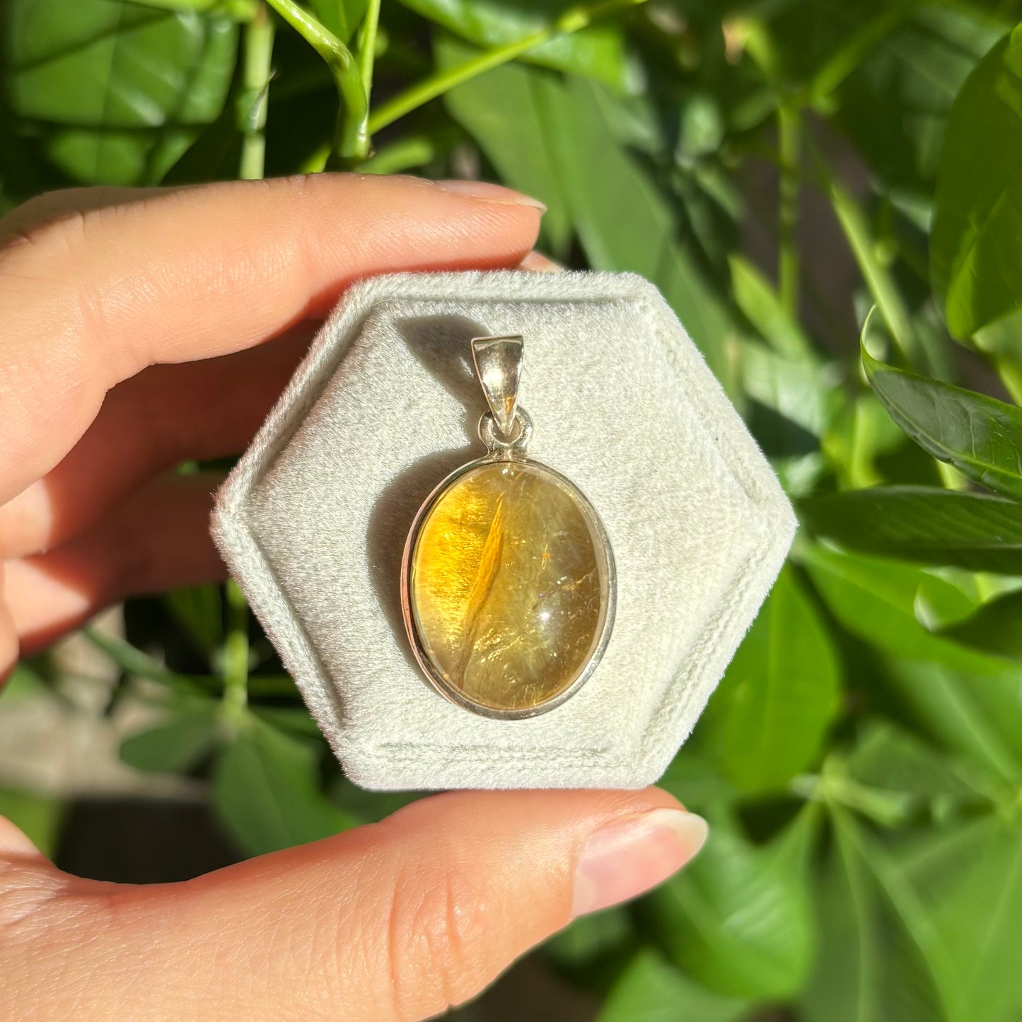 Pendentif citrine