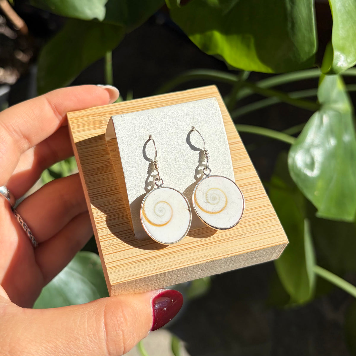 Boucles d'oreilles opercule