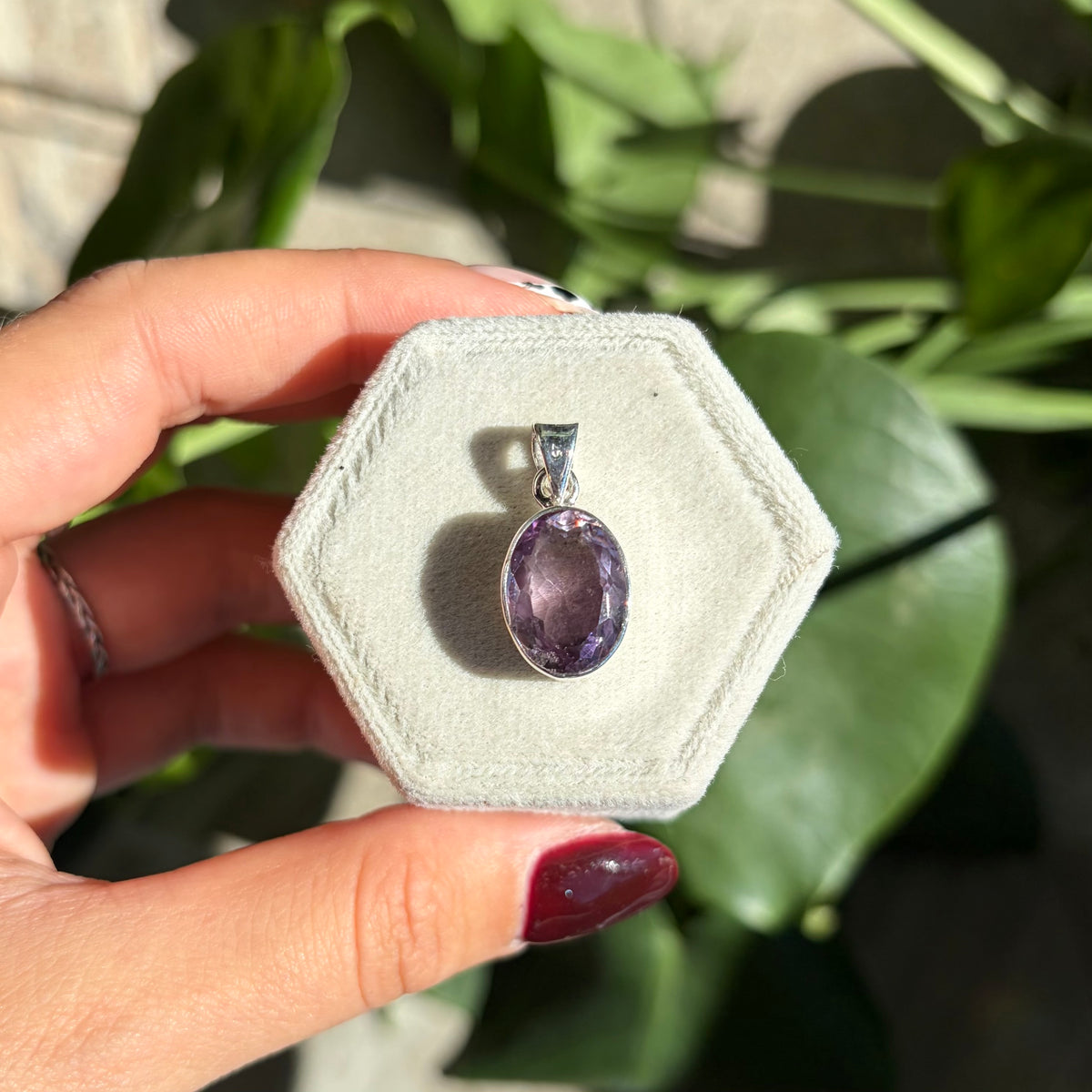 Pendentif améthyste