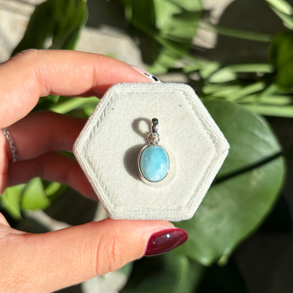 Pendentif larimar