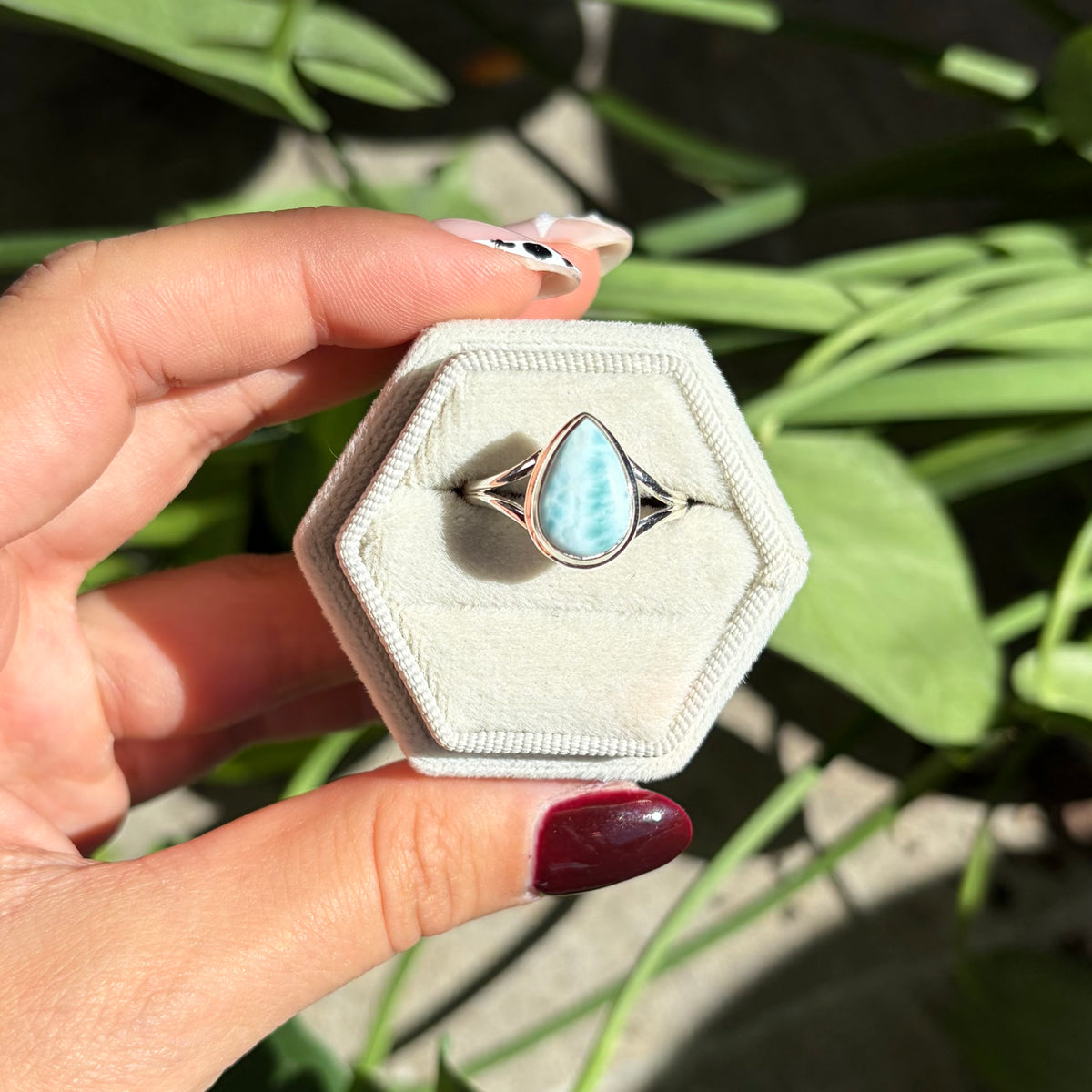 Bague larimar