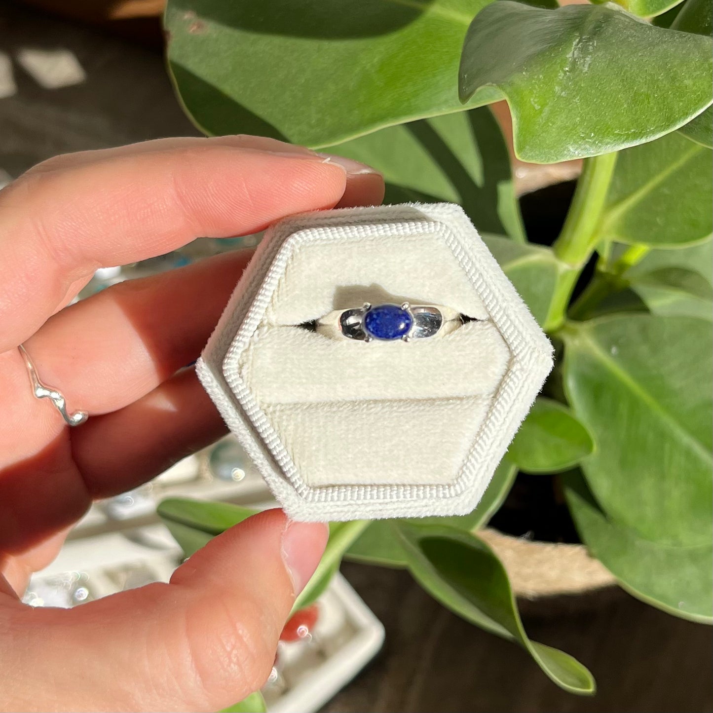 Bague lapis-lazuli
