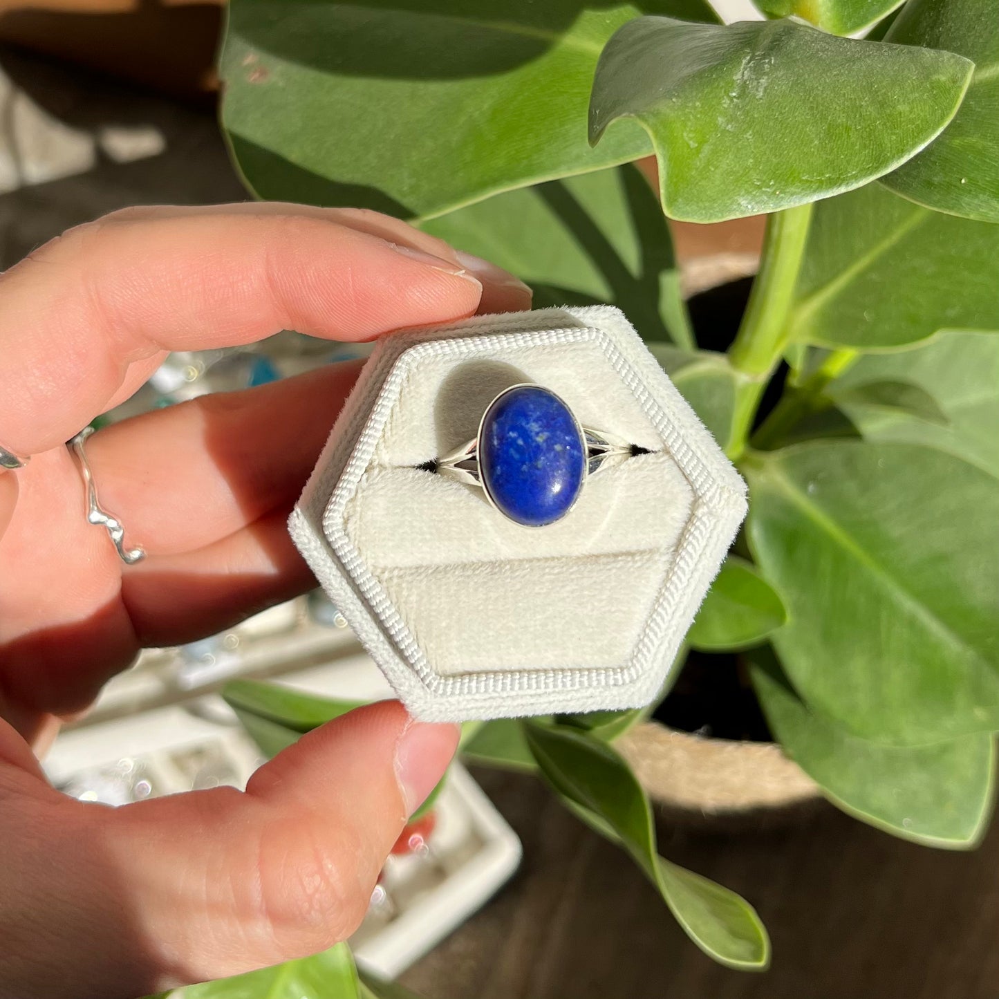 Bague lapis-lazuli