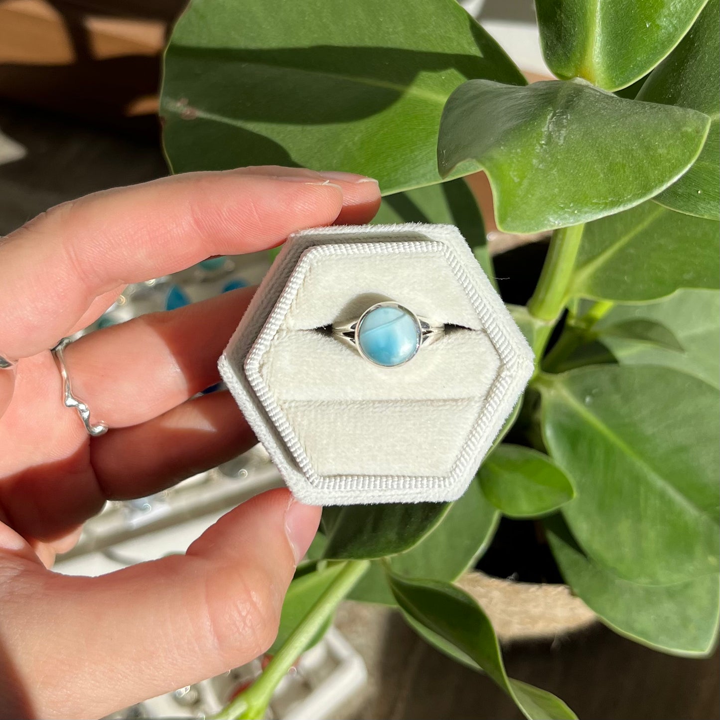 Bague larimar