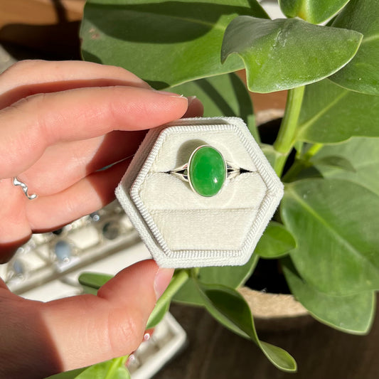 Bague jade